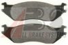 REMSA 110700 Brake Pad Set, disc brake